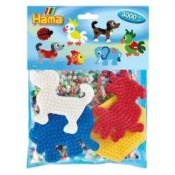 Hama Strijkkralenset Group Pack Blauw, 3000st. Online Kopen?