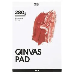 Creativ Company Canvas Blok Wit A4 280gr, 10 Vellen Online Kopen?
