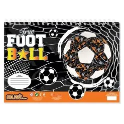 Voetbal Kleurplaten Met Stencil En Stickervel