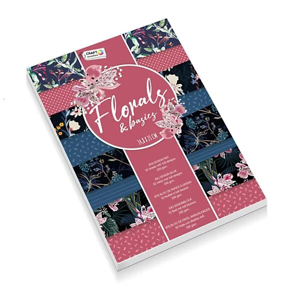 Creative Craft Group Knutselkarton A5, 32 Vellen - Florals & Basics Online Kopen? - Afbeelding 3