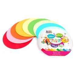 Creative Craft Group Ronde Vouwblaadjes, Ø 15cm, 100 Vellen Online Kopen?