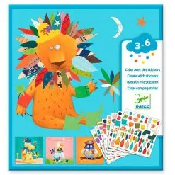 Djeco Stickers Dieren Versieren Online Kopen?