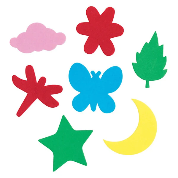 Colorations - Zelfklevende Foam Vormen, 54st. - Afbeelding 3