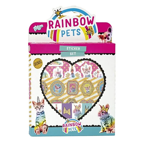 Totum Rainbow Pets - Stickerset Online Kopen?