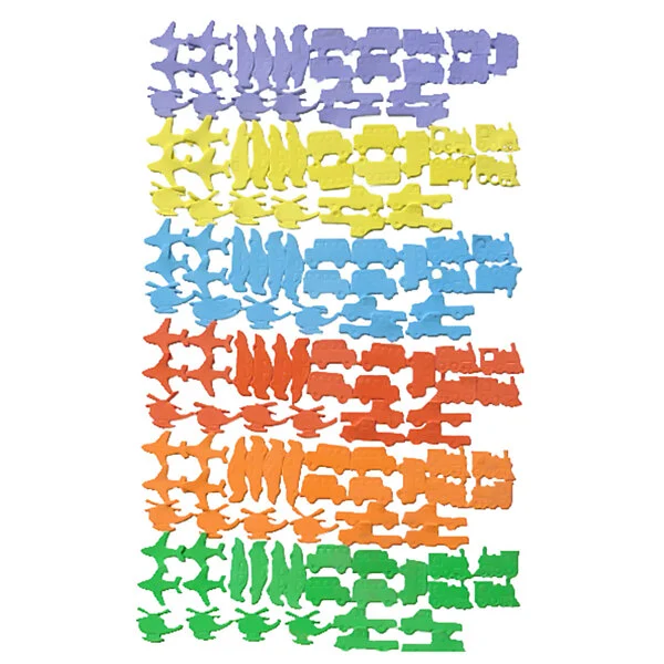 Haza Witbaard Foamstickers Voertuigen, 72st. Online Kopen? - Afbeelding 2