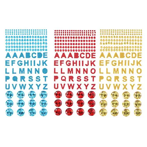 Sticker Alfabet Kleur, 185st. - Afbeelding 2