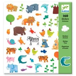 Djeco Stickers Dieren, 160st. Online Kopen?