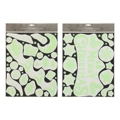 Raamstickers Glow In The Dark Kerst