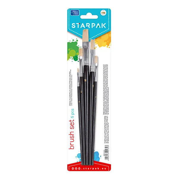 Penselenset, 5st. - Afbeelding 2