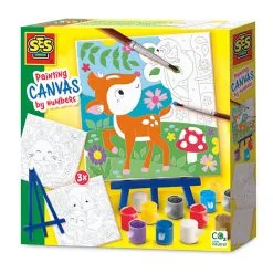 SES Schilderen Op Nummer Canvas - Bosdieren Online Kopen?