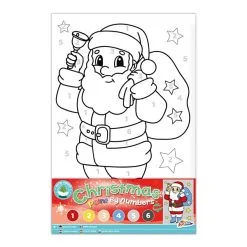 Creative Craft Group XMAS Canvas Schilderen Op Nummer - Kerstman Online Kopen?