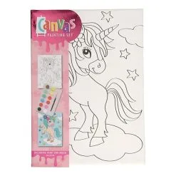 Canvas Schilderset - Eenhoorn