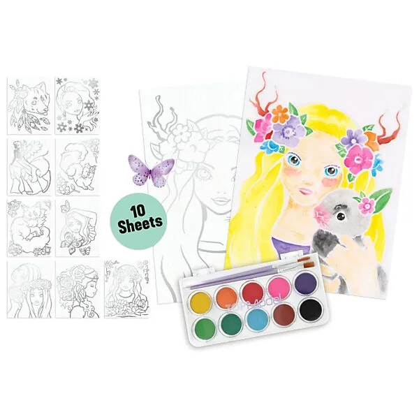 TOPModel Colour Me Up Aquarelpapier Online Kopen? - Afbeelding 5