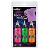 Haza Witbaard Textielverf Neon 3x30ml - Oranje, Groen, Roze Online Kopen?