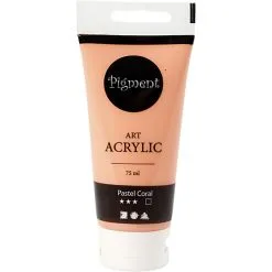 Creativ Company Pigment Art Acrylverf Pastel Coral, 75ml Online Kopen?