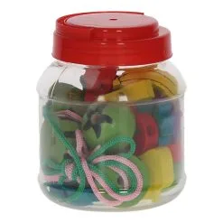 Playwood Houten Rijgkralen In Pot - Fruit Online Kopen?