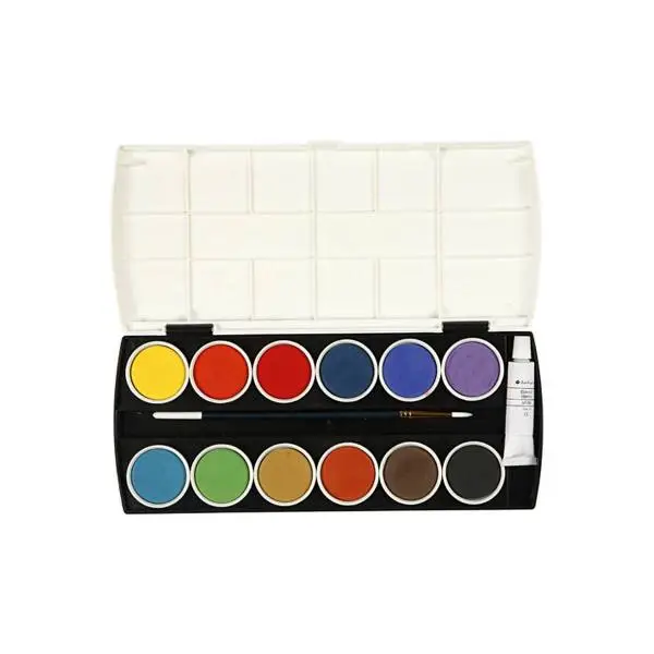 Creativ Company Waterverf - Set Met 12 Kleuren Online Kopen?