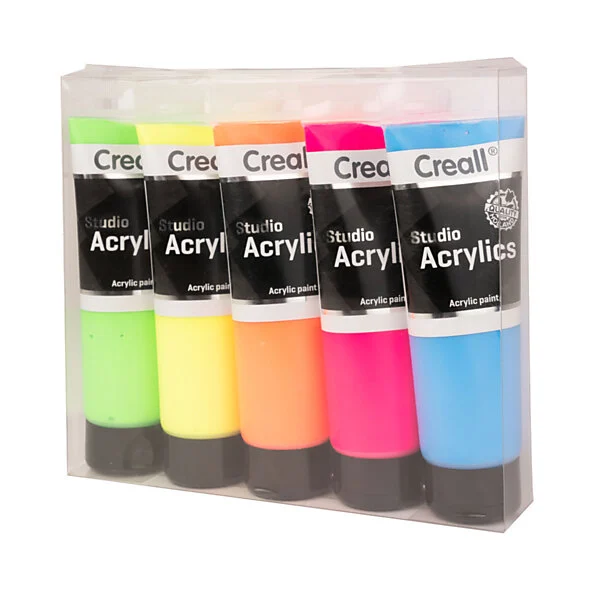 Creall Studio Acrylverf Fluor, 5x120ml Online Kopen? - Afbeelding 3