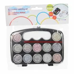 Glitterverfset Met Penseel