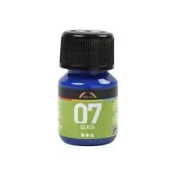 Creativ Company Permanente Glasverf - Briljant Blauw, 30ml Online Kopen?