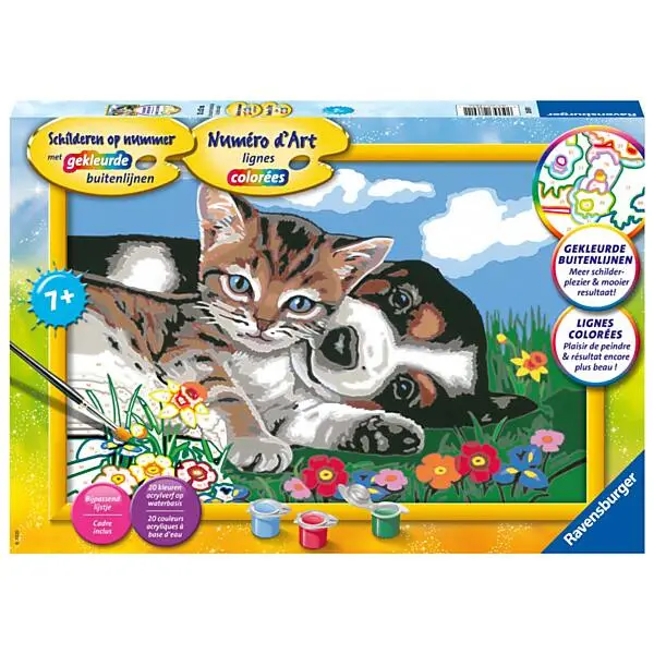 Ravensburger Schilderen Op Nummer - Een Mooie Vriendschap Online Kopen? - Afbeelding 2