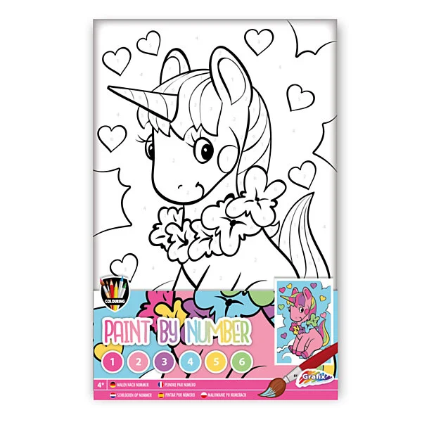 Grafix Schilderen Op Nummer - Eenhoorn Online Kopen? - Afbeelding 3