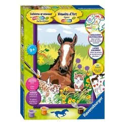 Ravensburger Schilderen Op Nummer - Paard Met Kittens Online Kopen?