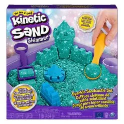 SPIN MASTER Kinetic Sand - Shimmer Zandkasteel Set Blauwgroen, 453gr. Online Kopen?