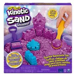 SPIN MASTER Kinetic Sand - Shimmer Zandkasteel Set Paars, 453gr. Online Kopen?