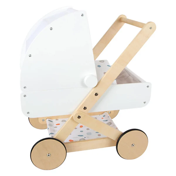 Small Foot - Houten Poppenwagen Little Button Online Kopen? - Afbeelding 3