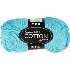 Creativ Company Katoengaren, Turquoise, 50gr, 170m Online Kopen?