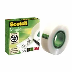 Quantore Onzichtbaar Plakband Scotch Magic 810 19mmx33m Online Kopen?