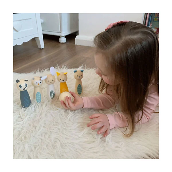 Bigjigs Houten Kegelspel, Bosdieren Online Kopen? - Afbeelding 5