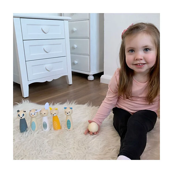 Bigjigs Houten Kegelspel, Bosdieren Online Kopen? - Afbeelding 6