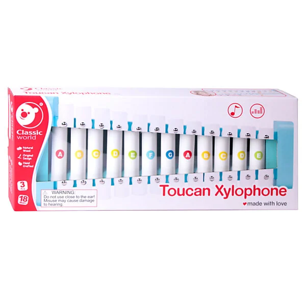 Classic World Houten Xylofoon Toucan, 3dlg. Online Kopen? - Afbeelding 2