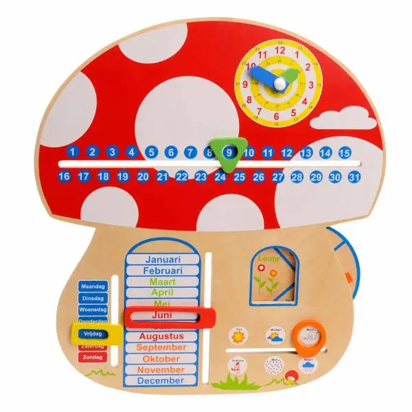 Playwood Houten Kalender Met Jaargetijden Online Kopen?