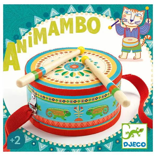 Djeco Animambo Trommel Met Stokken Online Kopen? - Afbeelding 2