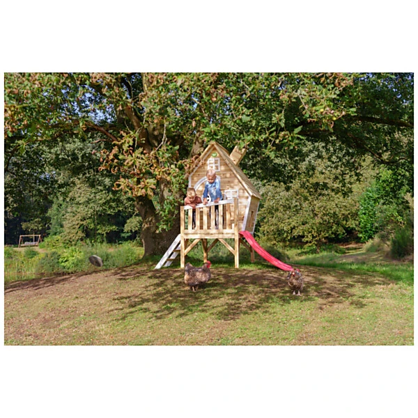 EXIT TOYS EXIT Fantasia 300 Houten Speelhuis - Naturel Online Kopen? - Afbeelding 4