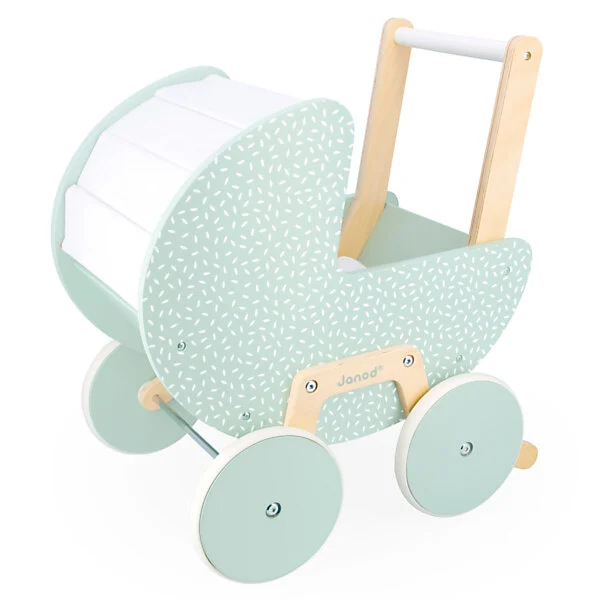 Janod Zen - Houten Poppenwagen Online Kopen? - Afbeelding 6