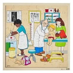 Rolf - Houten Legpuzzel Eerste Hulp, 64st. Online Kopen?