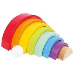 Small Foot - Houten Bouwblokken Regenboog, 9dlg. Online Kopen?