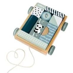 Eichhorn Houten Blokkenwagen Panda Online Kopen?