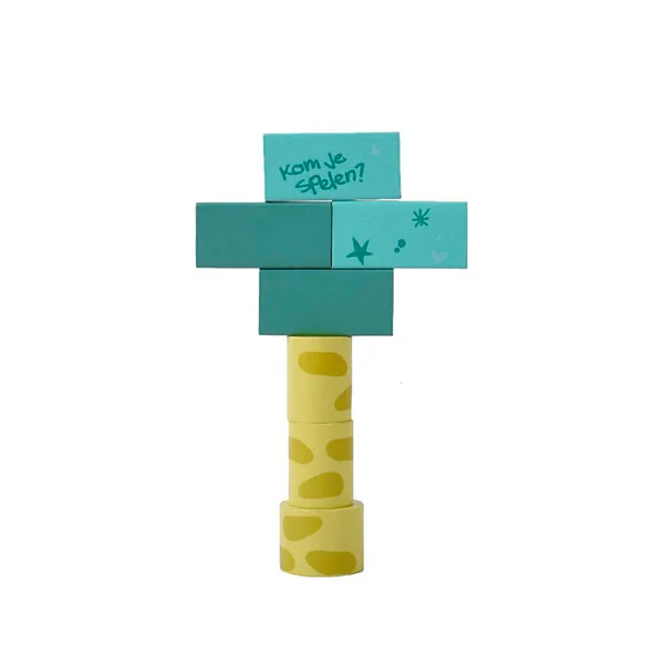 Rubo Toys Woezel & Pip Houten Blokken, 50dlg. Online Kopen? - Afbeelding 6