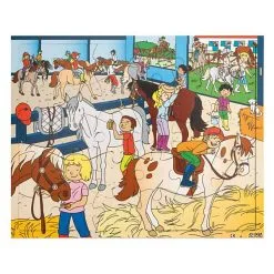 Rolf - Houten Legpuzzel Paardrijden, 30st. Online Kopen?