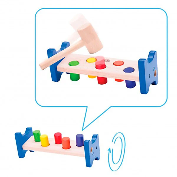 Wonderworld Hamerbank Blauw Online Kopen? - Afbeelding 3