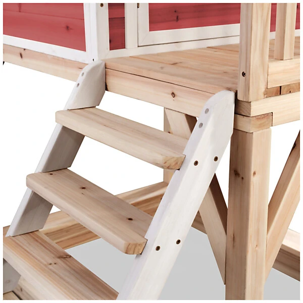 EXIT TOYS EXIT Loft 550 Houten Speelhuis - Rood Online Kopen? - Afbeelding 12