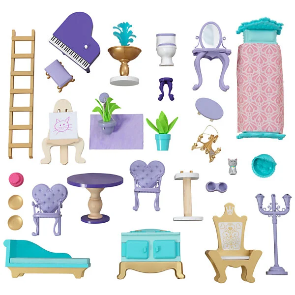 KidKraft Houten Poppenhuis Prinses Party Kasteel Online Kopen? - Afbeelding 4