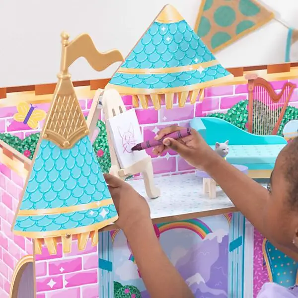 KidKraft Houten Poppenhuis Prinses Party Kasteel Online Kopen? - Afbeelding 5