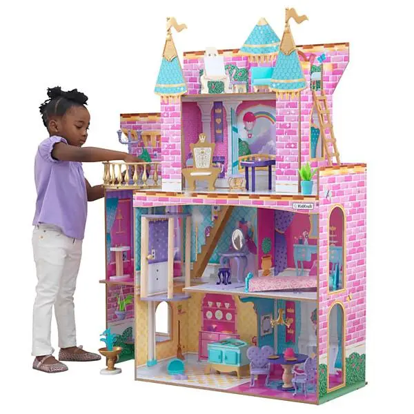 KidKraft Houten Poppenhuis Prinses Party Kasteel Online Kopen? - Afbeelding 9