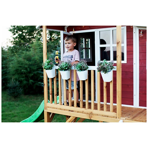 EXIT TOYS EXIT Loft 550 Houten Speelhuis - Rood Online Kopen? - Afbeelding 16